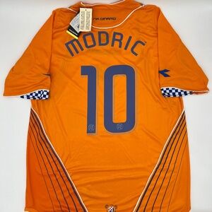 New Modric #10 Dinamo Zagreb 2007/2008 Away ORIGINAL Diadora VTG Rare Jersey (L)